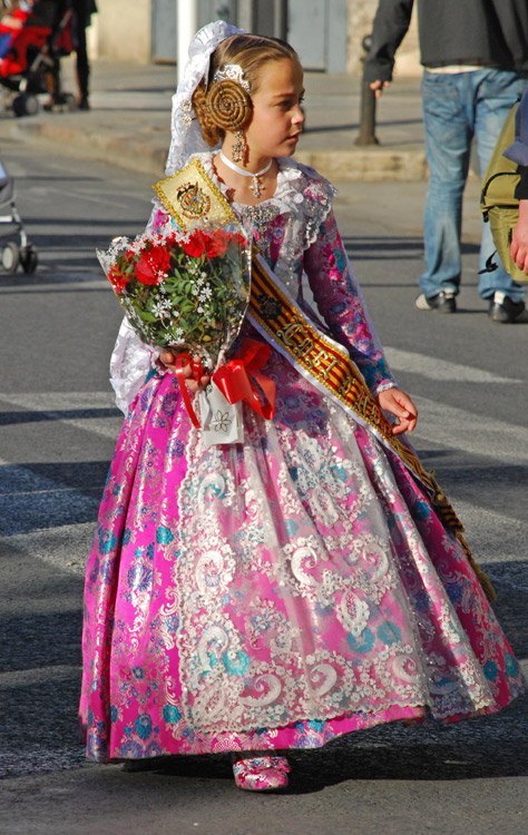 Ofrenda floral - Fallera