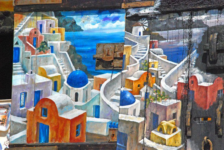 Pinturas, arte y artesanía en Ía