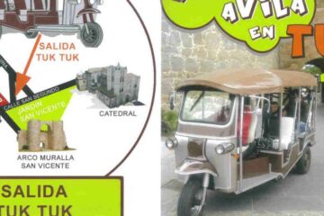 Ávila en tuktuk