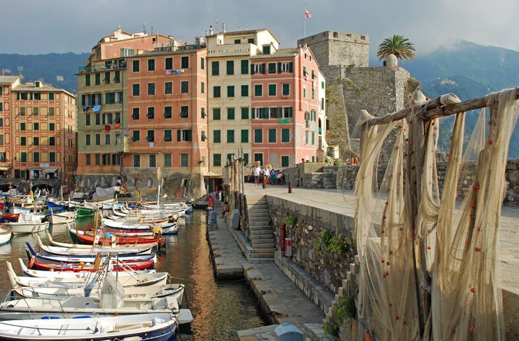 Castillo y Puerto de Camogli