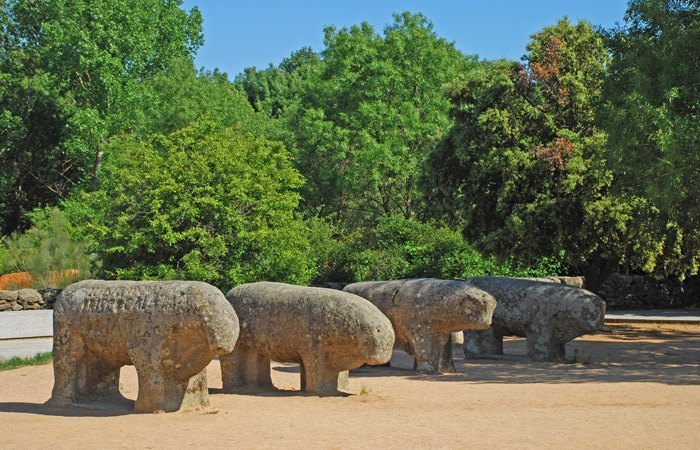 Los Toros de Guisando en Verano