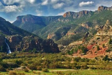 Cañón del Turia al unirse al río Tuéjar