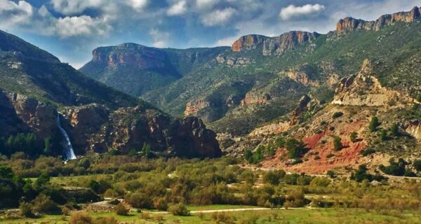 Cañón del Turia al unirse al río Tuéjar