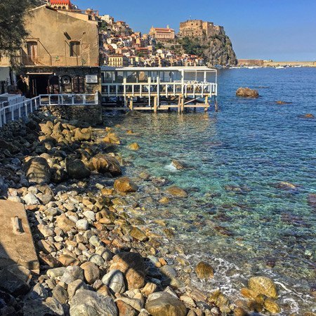 Restaurantes junto al mar en Chianalea - SCILLA