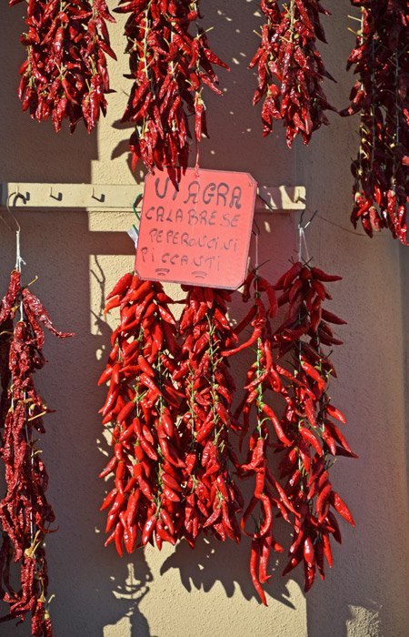 "Peperoncino di Tropea", el pimiento típico de Tropea