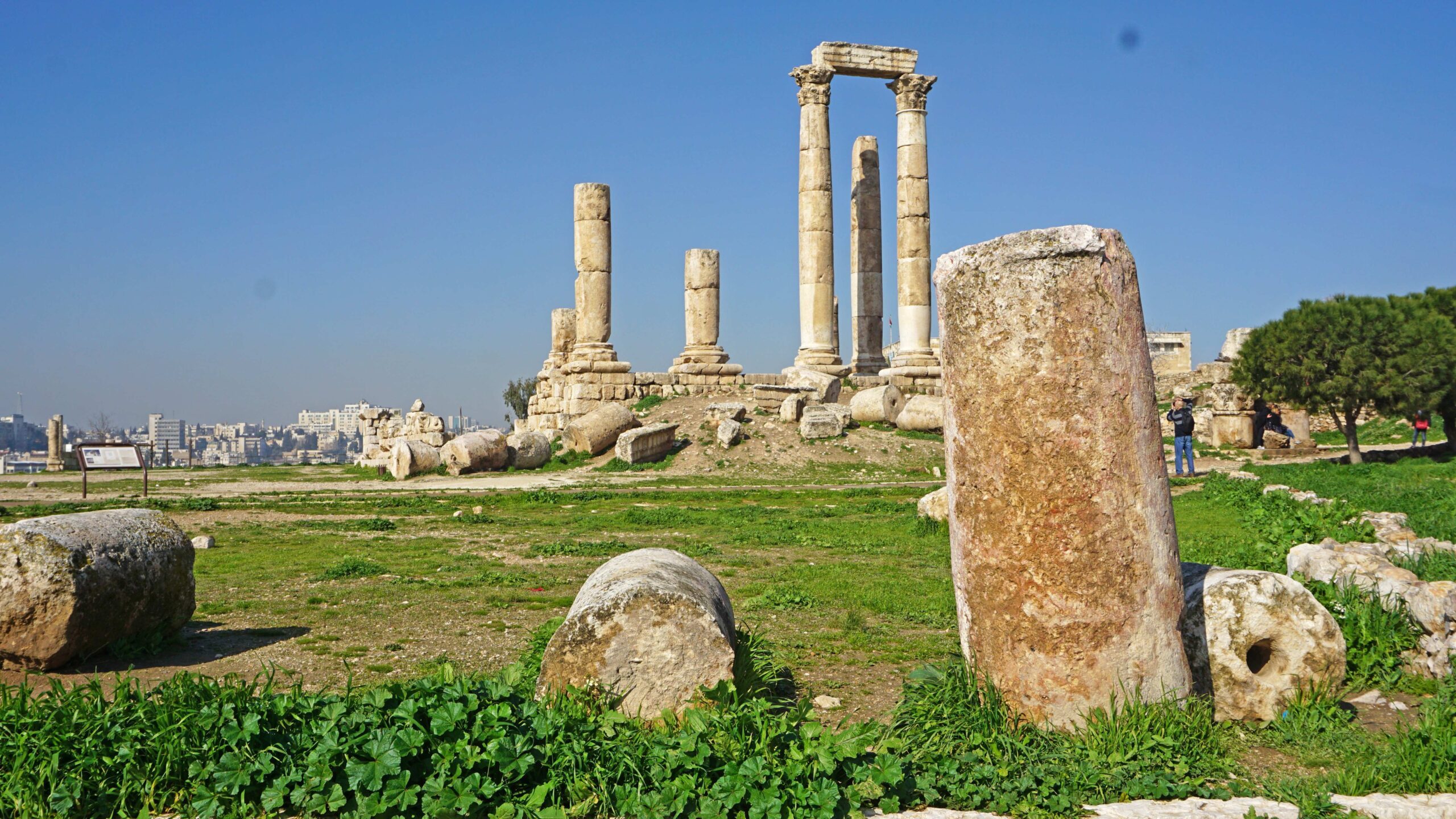 Ruinas del Templo de Hércules.