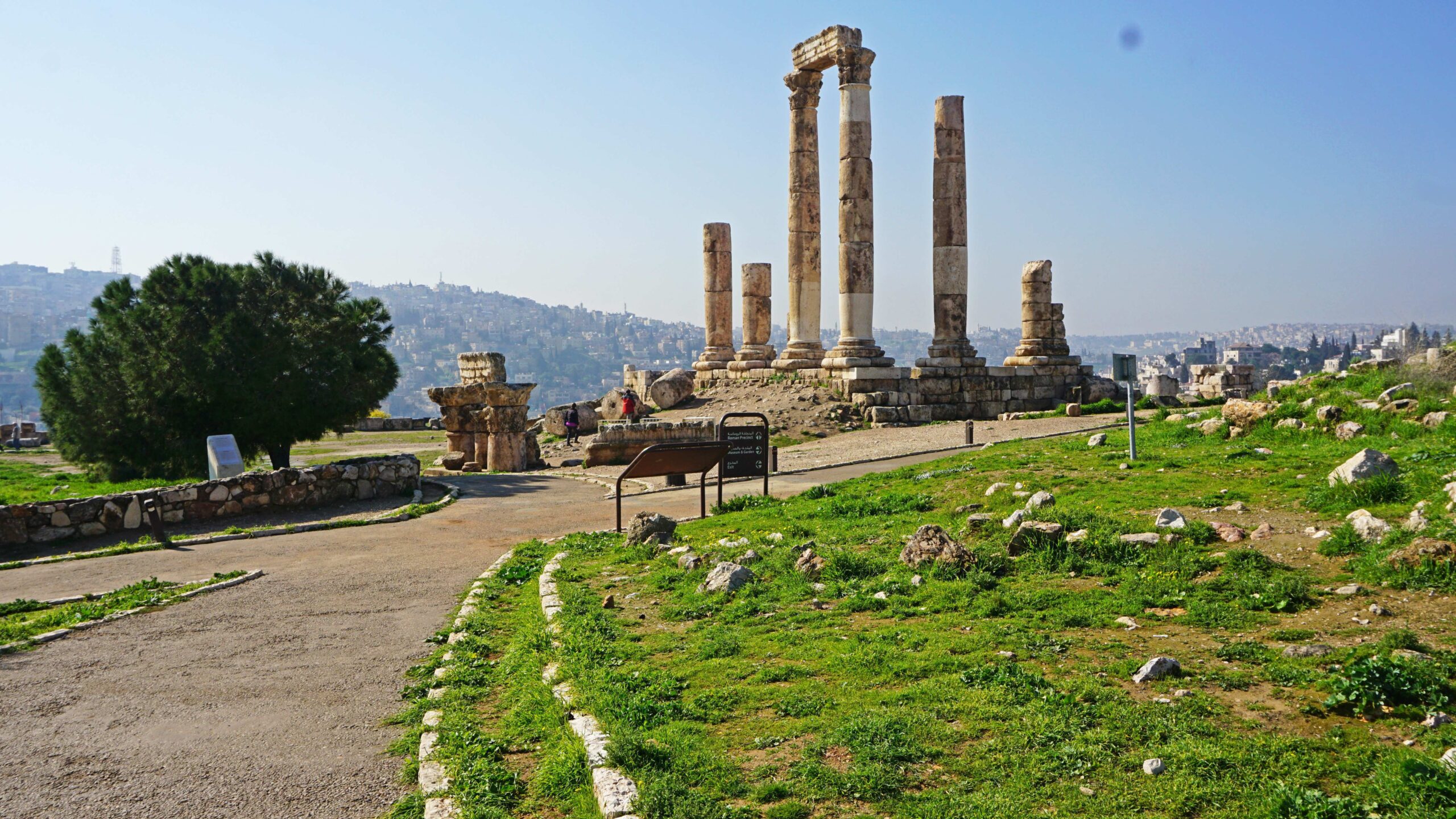 Ruinas del Templo de Hércules.