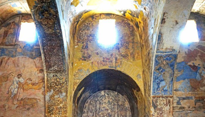 Sala central de Qusayr Amra