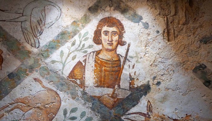 Retratos de estilo romano-bizantino
