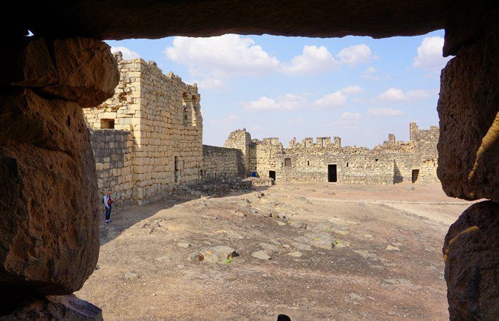 Patio de armas del Castillo de Azraq