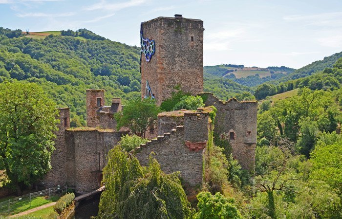 Vista del Castillo desde el norte