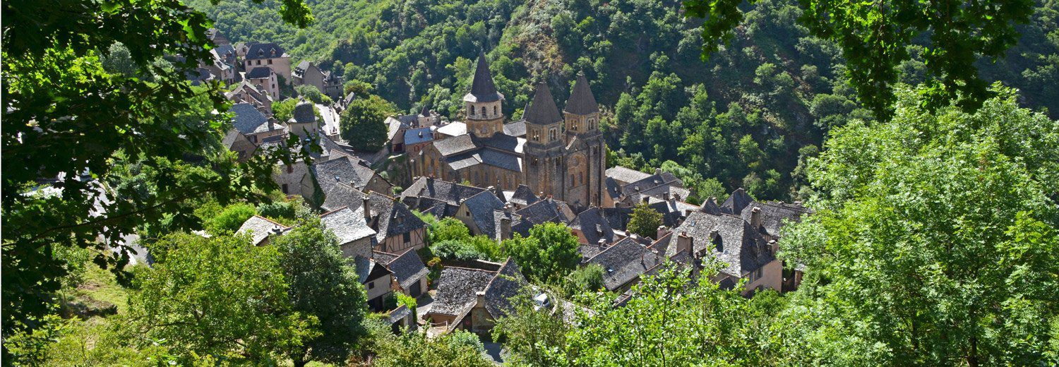 Vista de Conques e y el Valle de l'Ouche