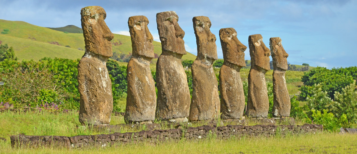Los 7 moai podrían ser los 7 legendarios exploradores de la tradición oral